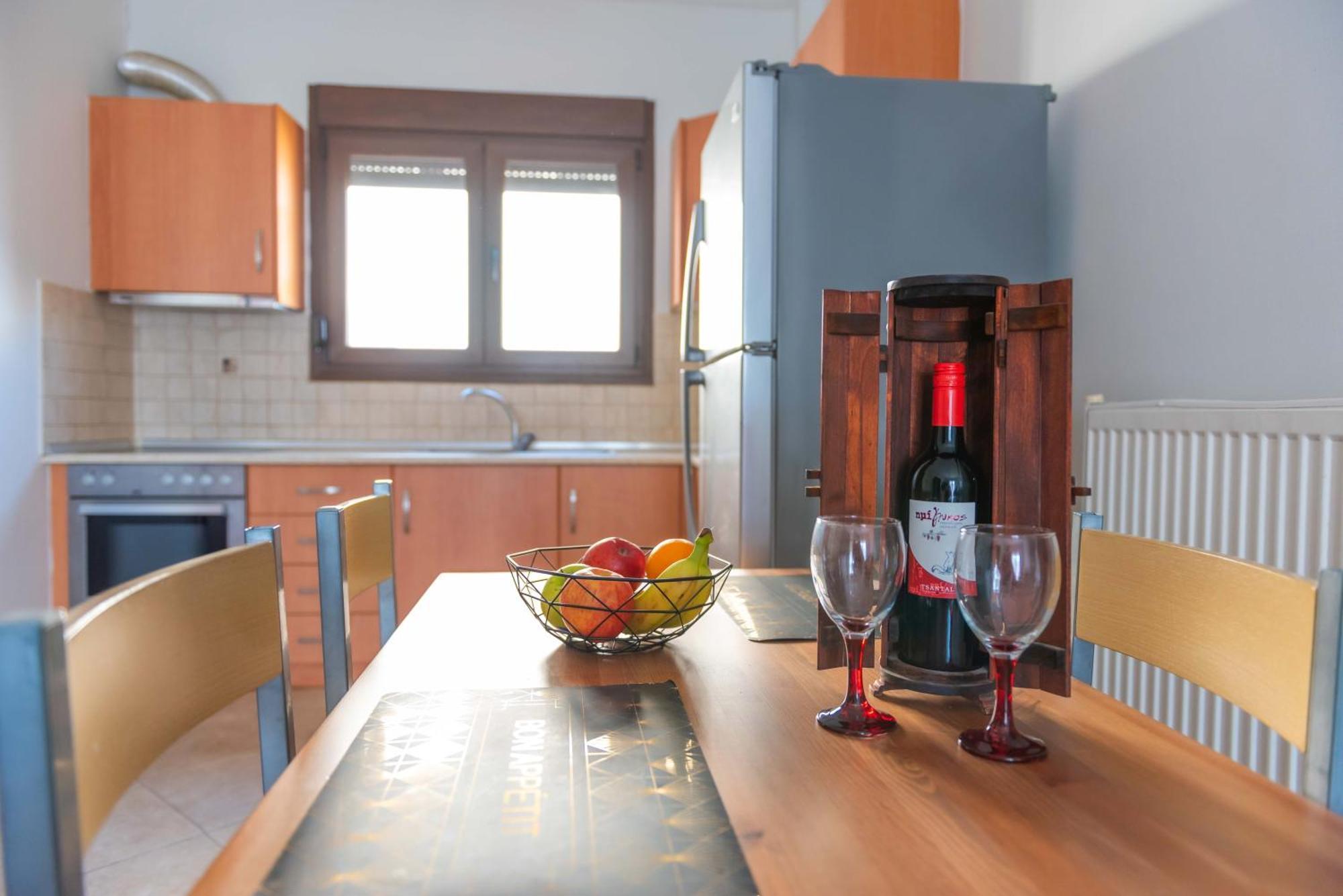 Infinity Stars Sea View Apartman Nea Kallikrateia Kültér fotó