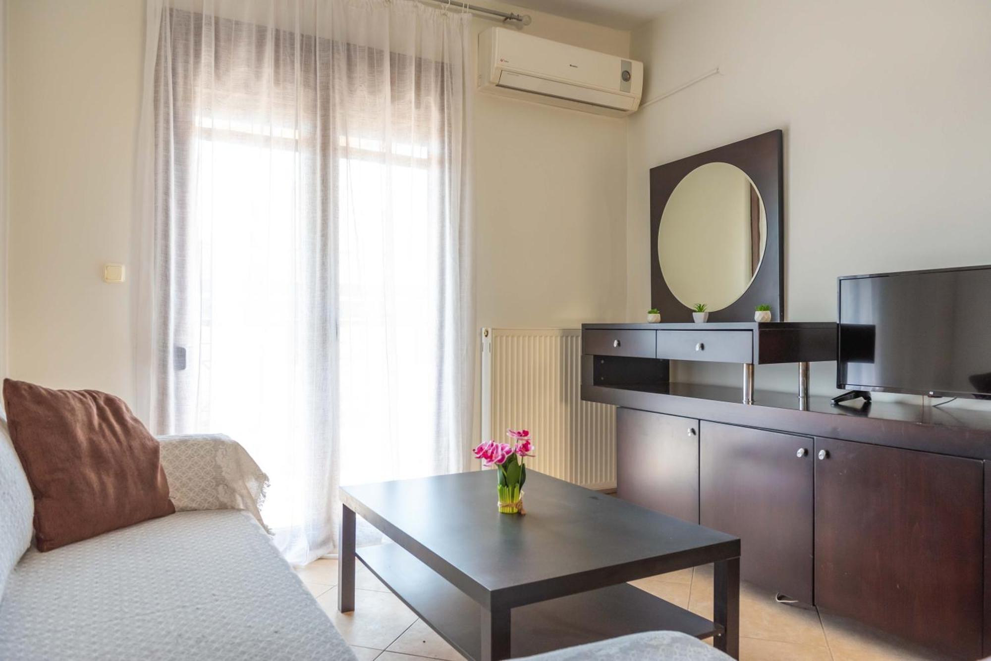 Infinity Stars Sea View Apartman Nea Kallikrateia Kültér fotó